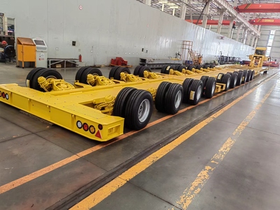 十轴低平板半挂车