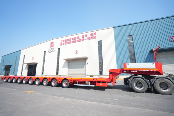 8轴空悬转向低平板